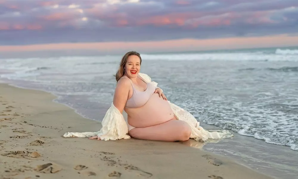 Sesión fotográfica Dulce espera con fotos editadas en alta resolución