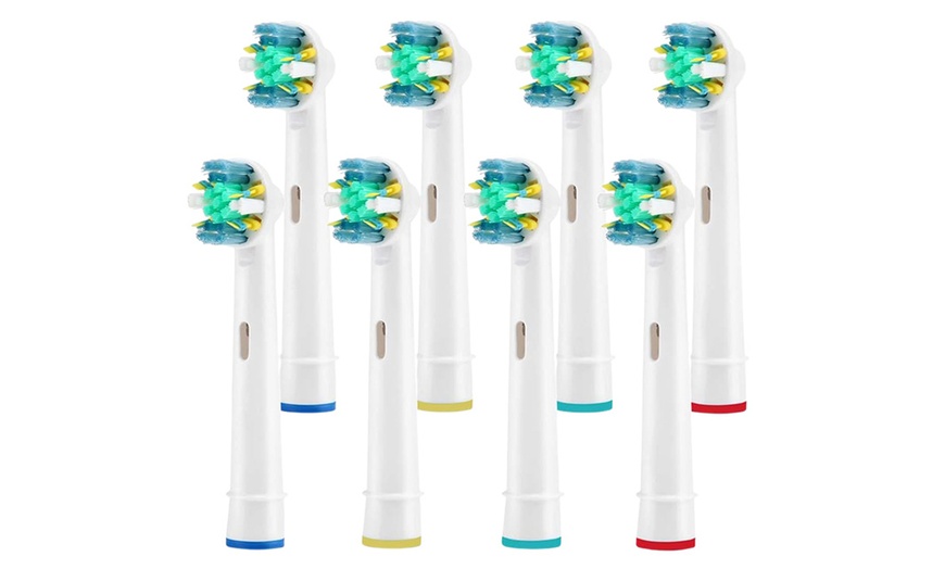 Image 8: Replacement Toothbrush Heads for Oral-B: 4 or 8 Pieces