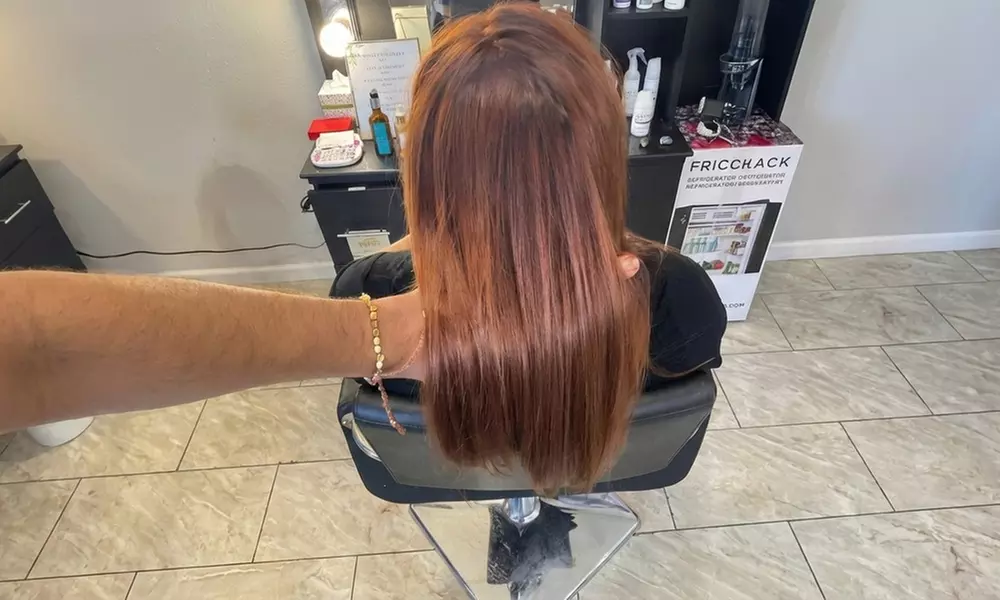 Color Roots / Full Color, Shampoo Style, or Women's Haircut - Regular