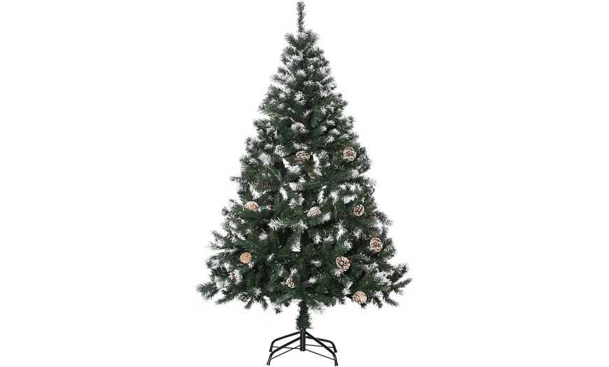Image 13: HOMCOM Artificial Christmas Trees Collection