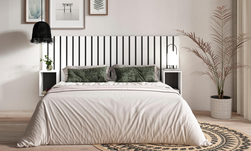 Image 19: Tête de lit en bois