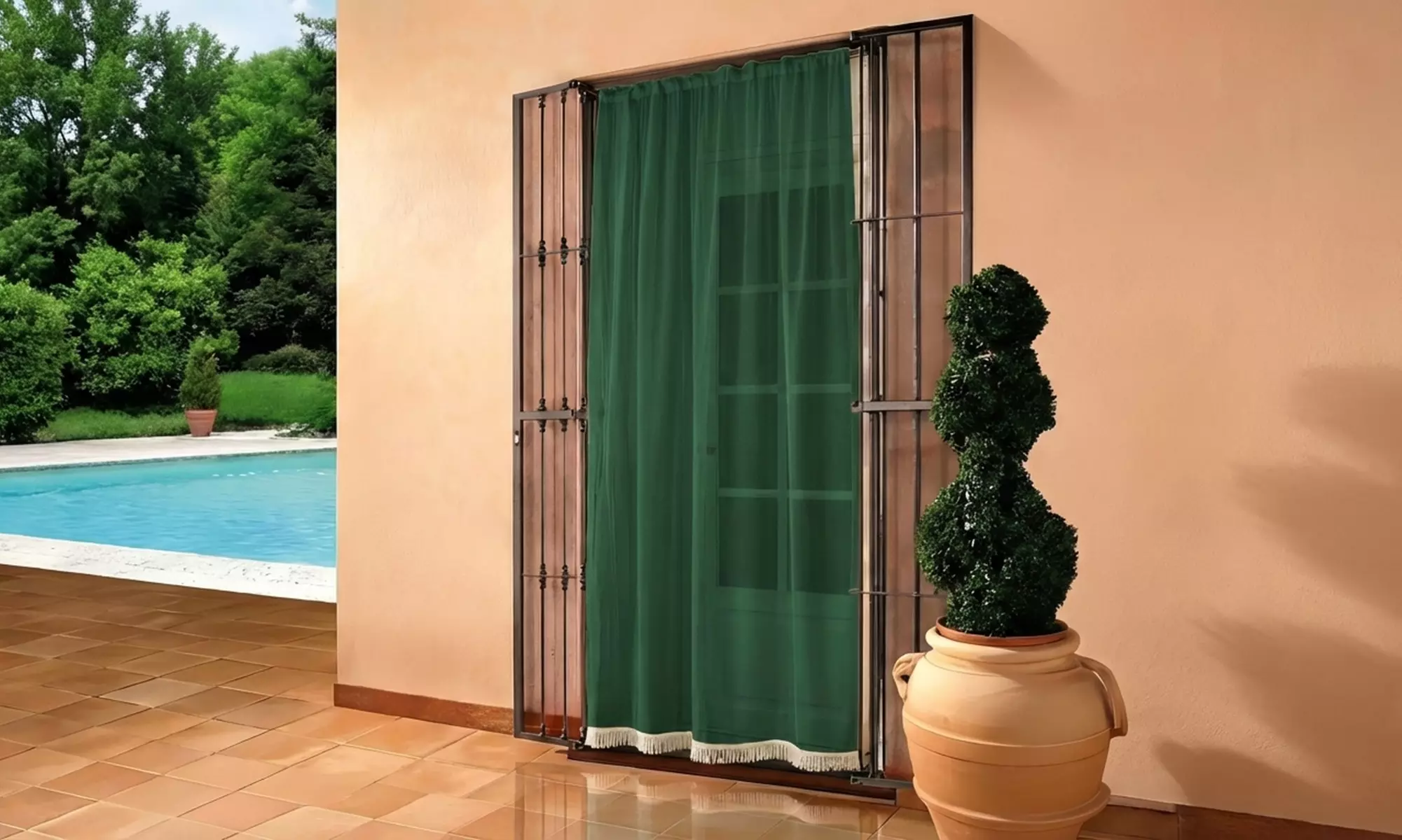 1 of 2 vliegengordijnen