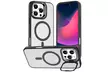 Transparent Phone Case Metal Lens Stand for iPhone 16 Pro Max/16 Pro MagSafe - Second Medium