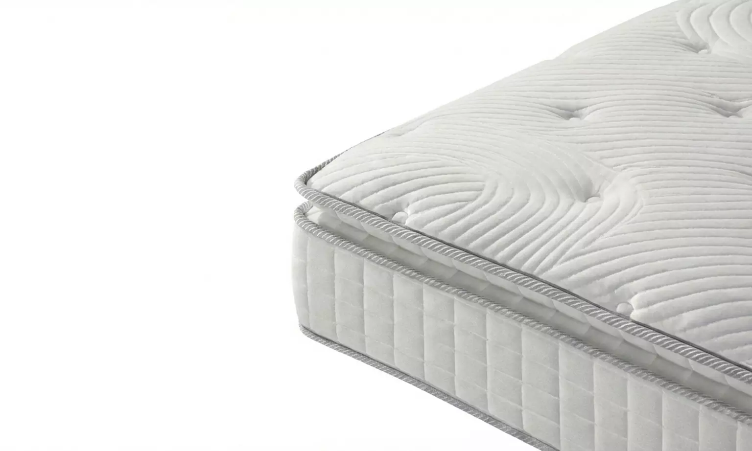 Colchón con espuma viscoelástica, muelles ensacados y látex de Sampur