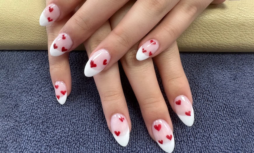 Image 2: Up to 32% Off on Nail Salon - Mani-Pedi at Olivia Nail & Spa