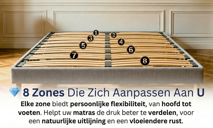 Image 19: Sommier, avec matelas au choix