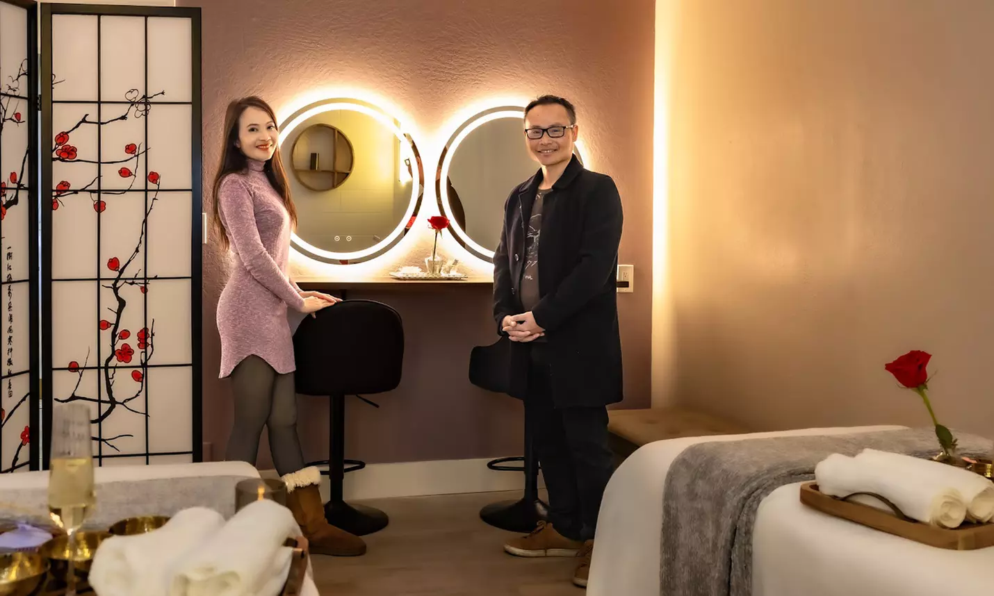 60–90 Min Head Spa Treatment with Champagne for One or Two
