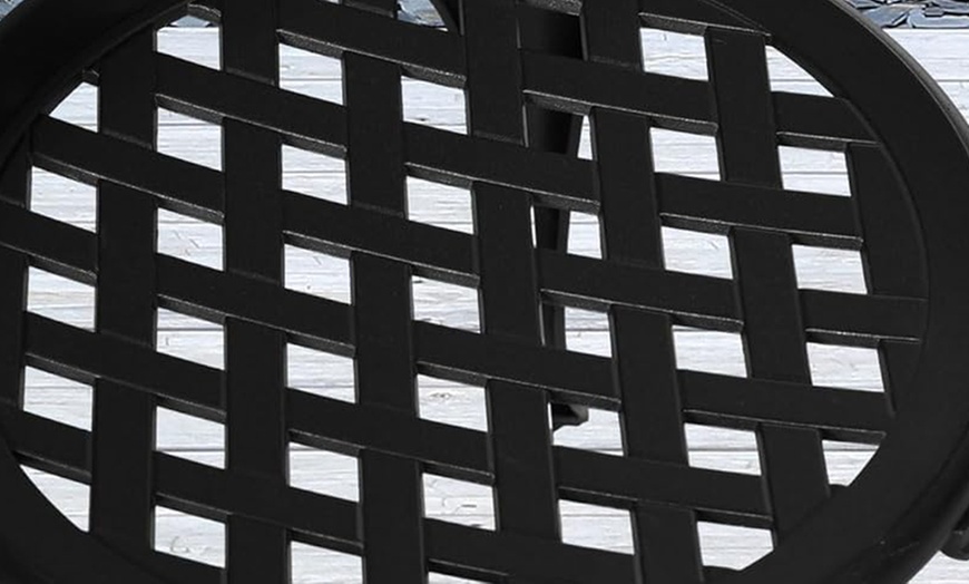 Image 13: Outsunny 3 Piece Garden Bistro Set