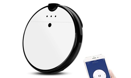 Smart Robot aspirapolvere Wifi dotato di vari accessori, compatibile con iOS e Android