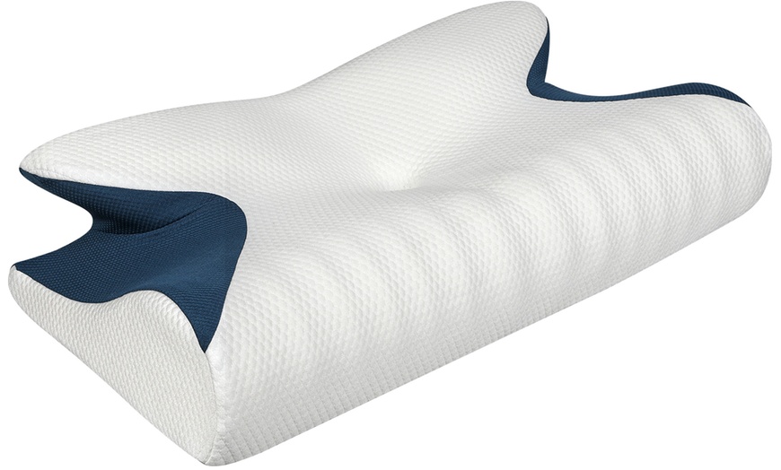 Image 6: Ergonomic Orthopaedic Memory Foam Pillow