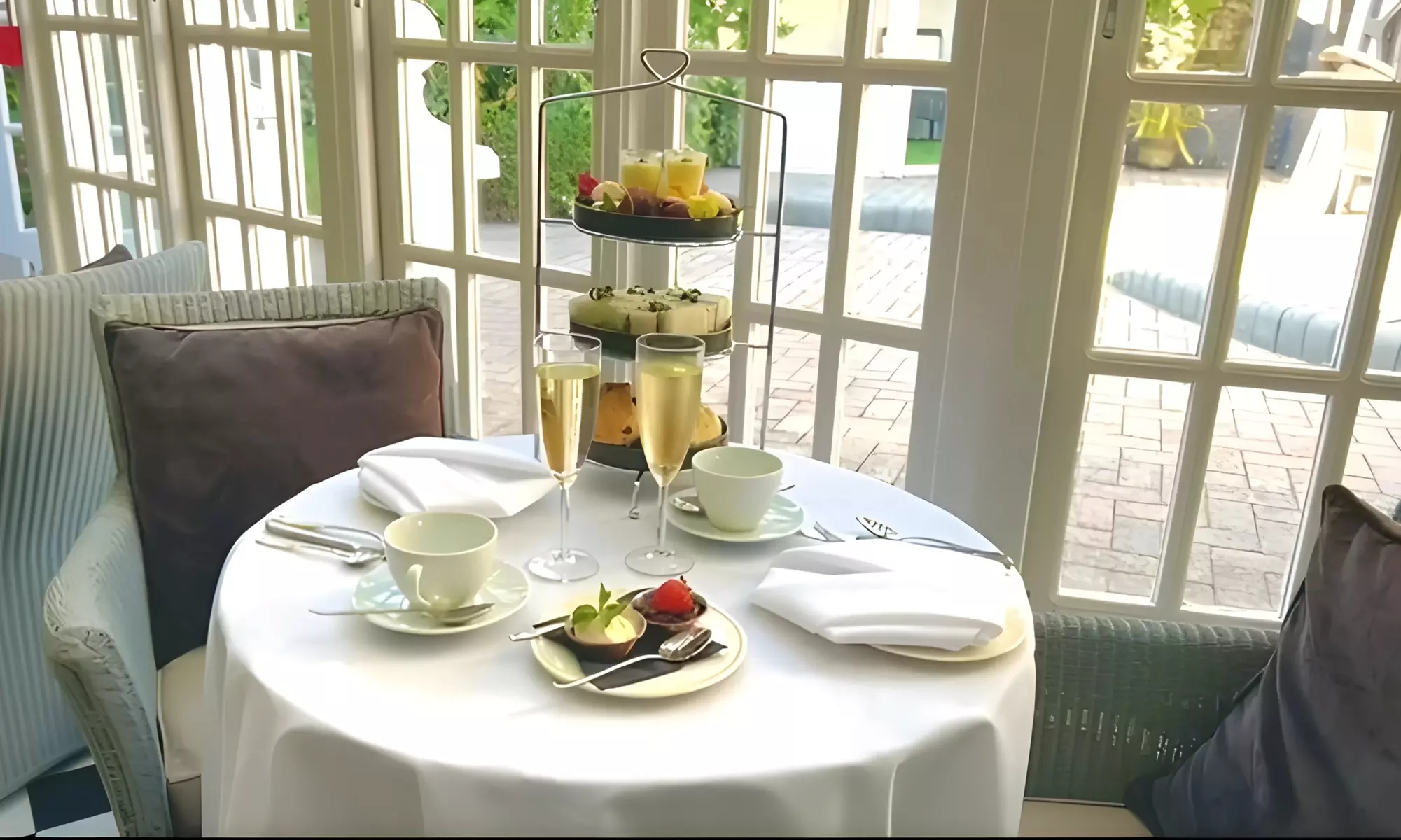 Traditional & Pommery Champagne Afternoon Tea Experience for Two at 5★ Lord Bute Hotel (Up To 40% Off) - Primary Image