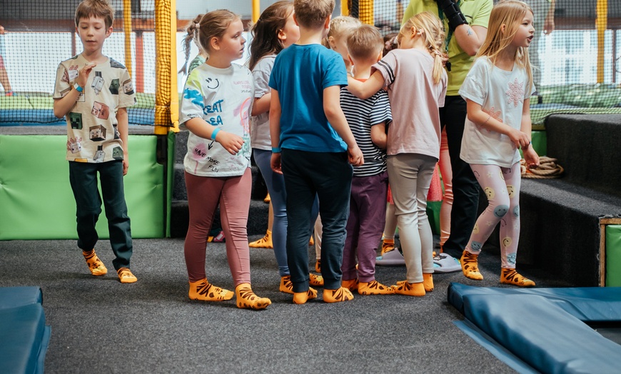 Image 5: Rozrywka w parku trampolin i dmuchańców: nawet cały dzień zabawy!