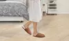 VONMAY Men's Slippers Suede Scuff Slide Fluffy Sherpa Lining Memory Foam Slip