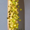 Image 3: 10 Meter Artificial Ivy Leaves Light String