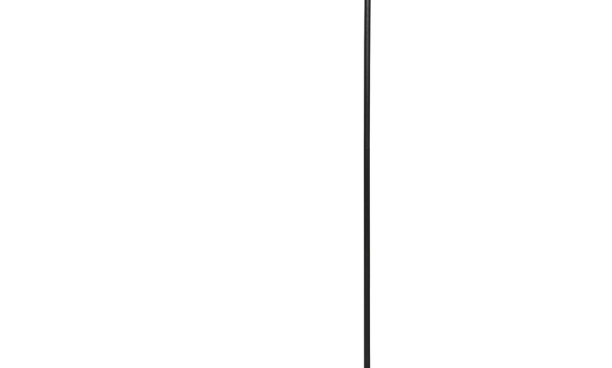 Image 4: HOMCOM Dimmable Standing Lamp with Double Shade