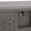 Image 4: HDPE Heavy-Duty Water-Resistant Rattan-Effect Deck Box