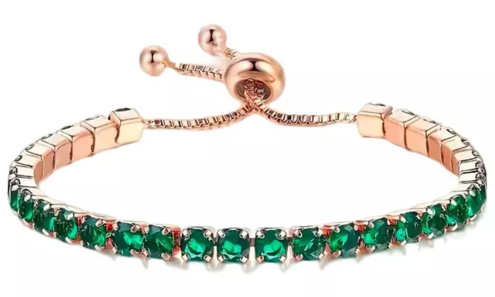 Adjustable Friendship Crystal Bracelet