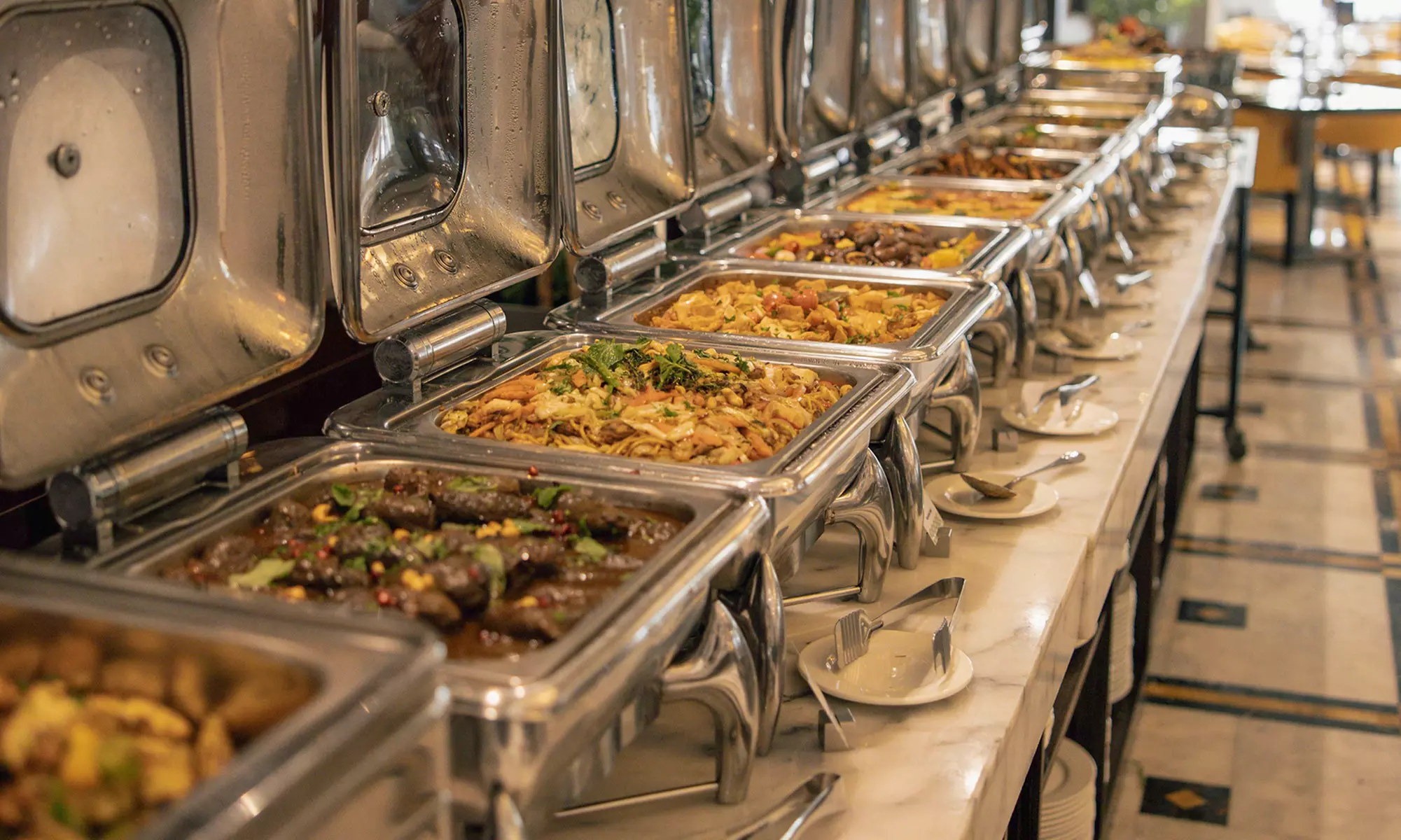 5* Daily Dinner Buffet with Complimentary Soft Beverages and More