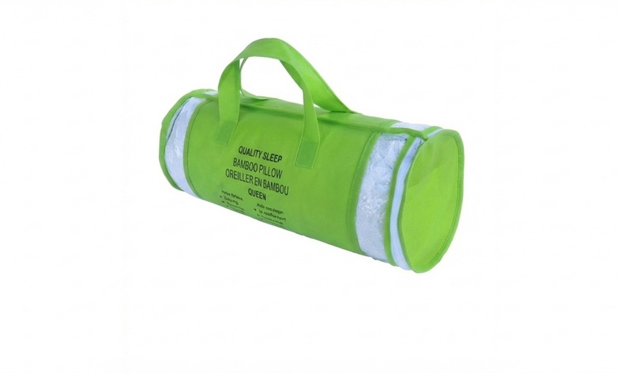 Image 3: 1, 2 ou 3 oreillers avec housse douce en bambou