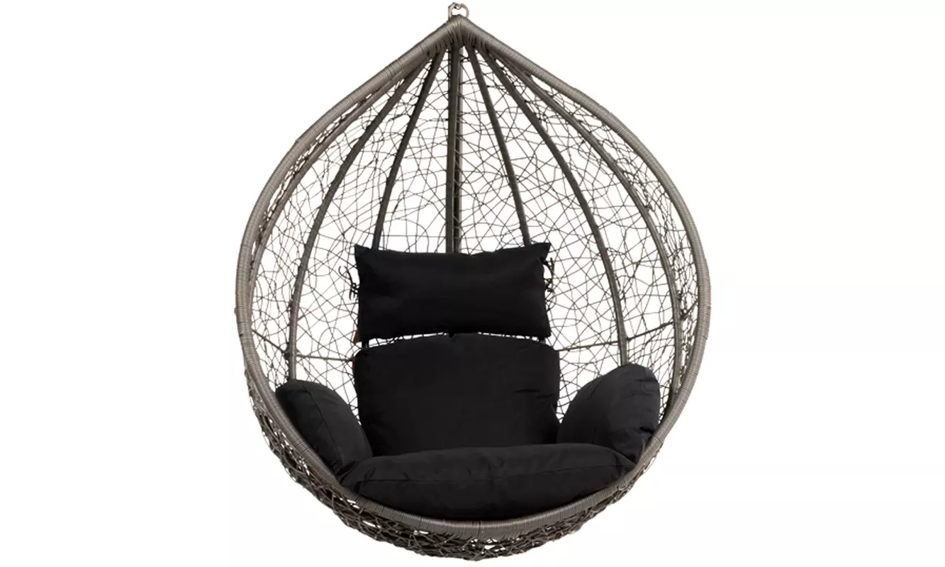 Home Deluxe Polyrattan-Hängesessel CIELO