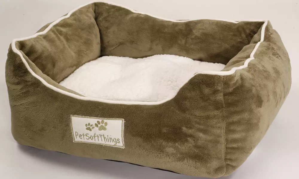 Plush Fluffy Soft Warm Calming Medium Small Dog Puppy Kitten Cat Pet Bed Cuddle