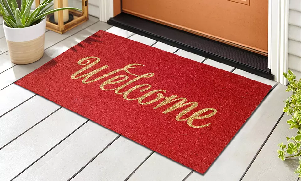 Zerbino in cocco con retro antiscivolo