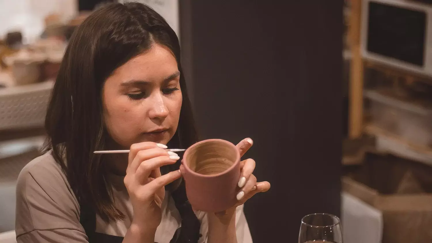 2-Hour Pottery with Optional Painting Class for 1, 2, 3 or 4 People