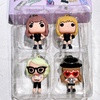 Image 4: Four-Piece Taylor Swift Doll Keychains in Eco-Friendly Silicone 