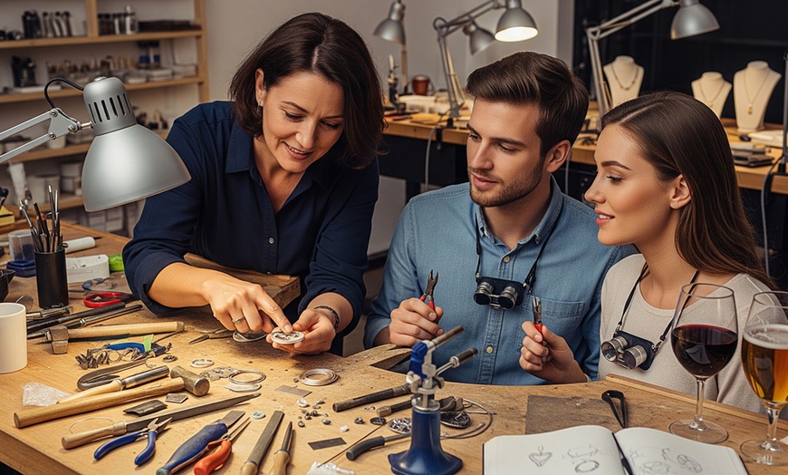 Image 1: Taller de joyas con materiales incluidos y barra libre en Valencia 
