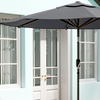 Image 9: 3M Rotating Parasol with UV Protection; Adjustable and Stylish Design
