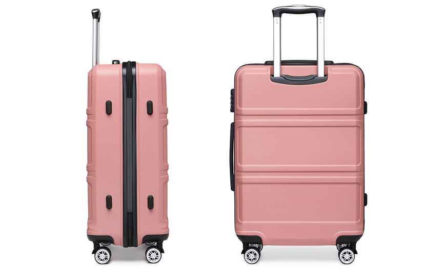 Image 6: Maleta o juego de maletas de ruedas con set de bolsas organizadoras