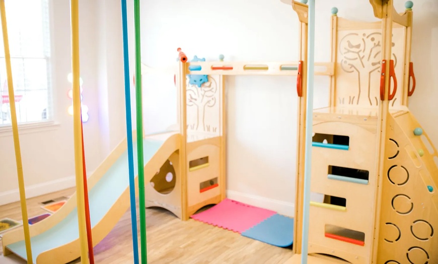 Image 1: One or Two 120-Minutes Indoor Playground Fun with Slides for Kids