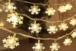 Stringa di luci LED a forma di fiocco di neve, disponibili in 2 misure - Image 2