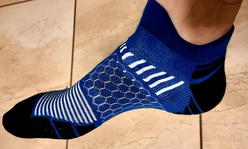 Image 11: 1 oder 6 Paare Sport-Knöchel-Socken für Damen oder Herren