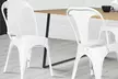 Lot de 2 ou 4 chaises métalliques de style industriel - Image 2