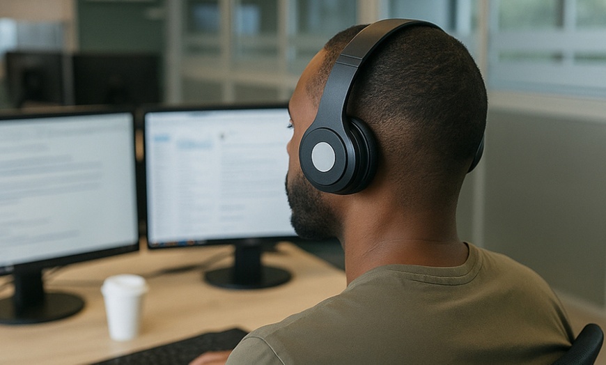 Image 9: Cuffie Bluetooth wireless