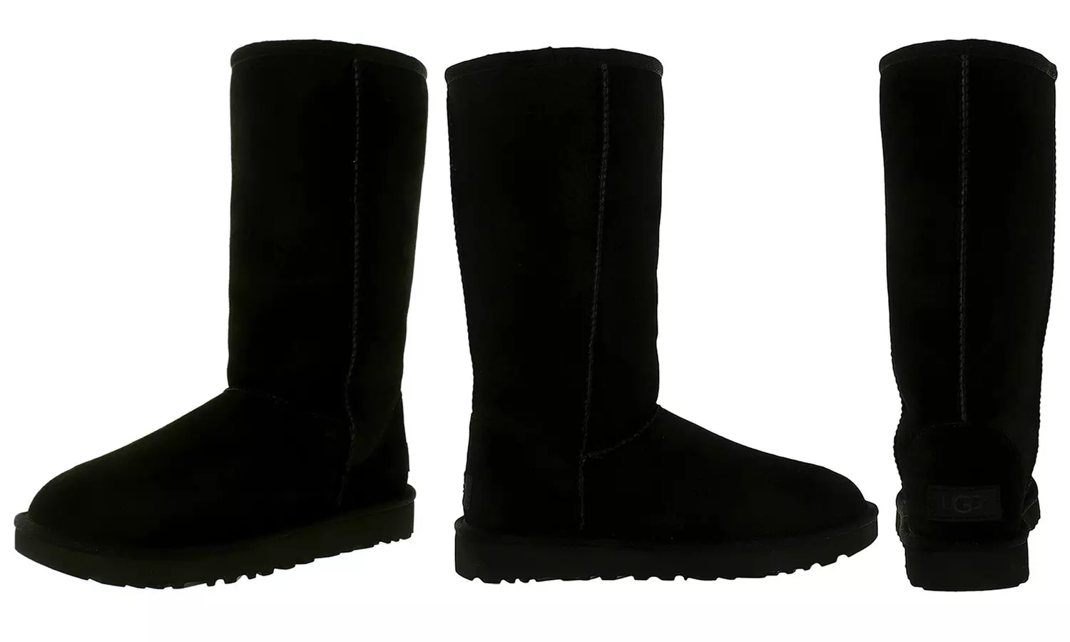 Ugg Women's Classic Tall II Leather Mid-Calf Suede Boots - Image 4