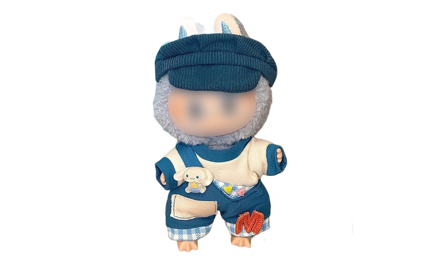 Image 15: One- or Three-Pack Clothing for Labubu Dolls