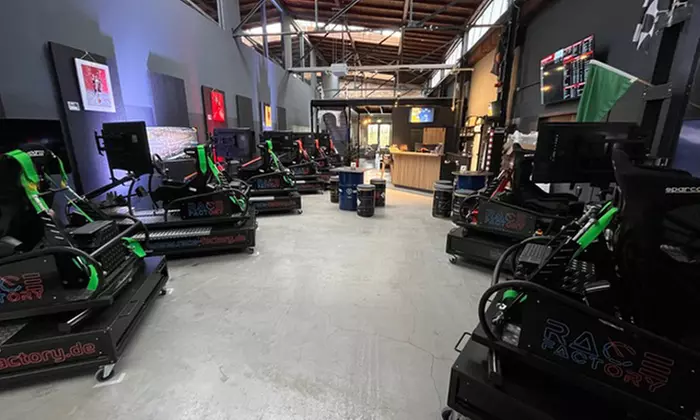 Realistische Rennsimulation: 60 Min. Race Time für 1-4 Personen