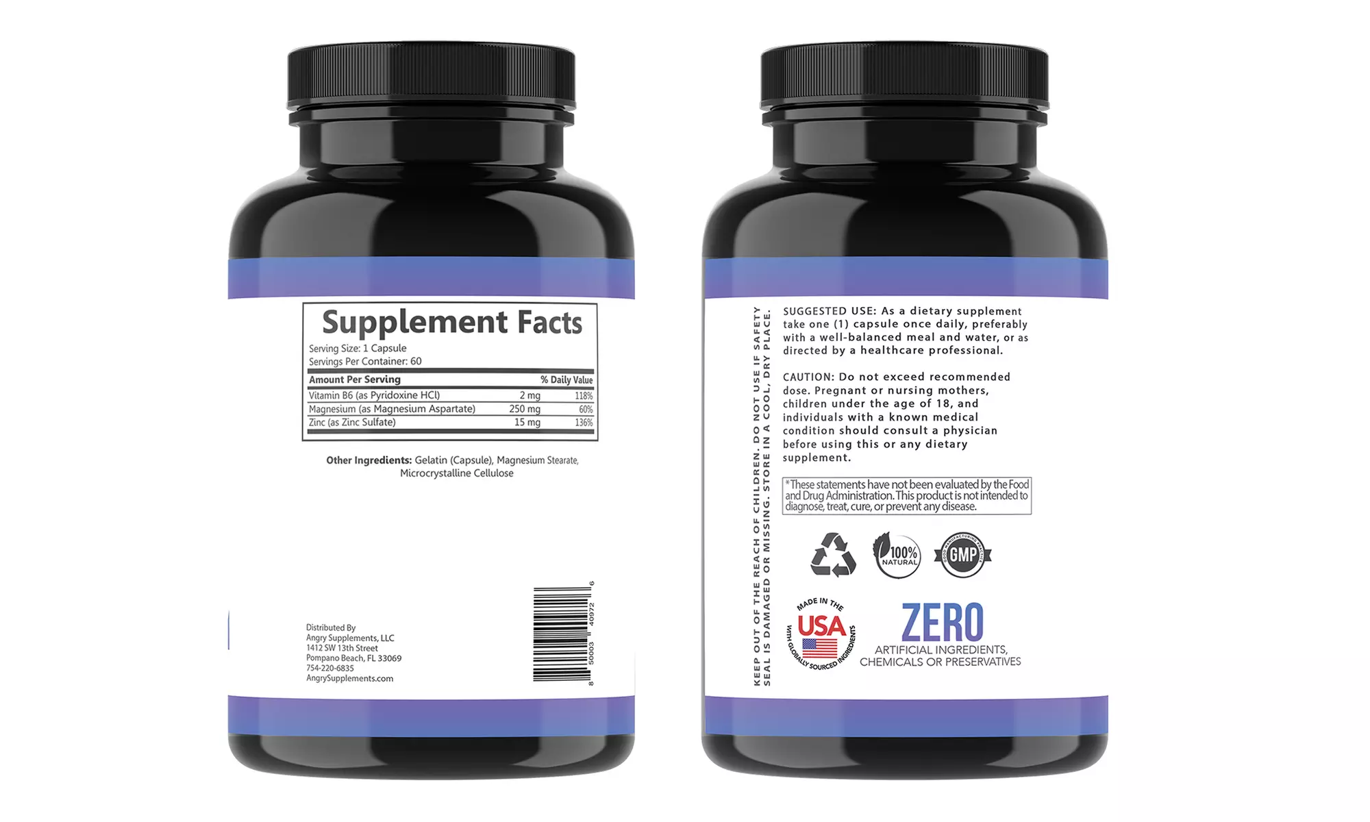 Elevate w/ Zinc w/ Magnesium & Vitamin B6, Immunity Support C