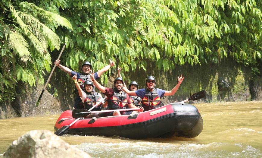 Image 6: Bali: Whitewater Rafting with Gourmet Buffet Lunch for up to 4
