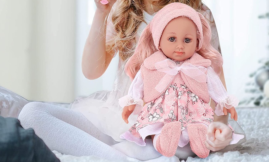 Image 2: Dress-Up Toy Baby Girl Doll Set 
