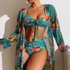 Image 6: Hoch-taillierter Bikini mit passendem Kimono