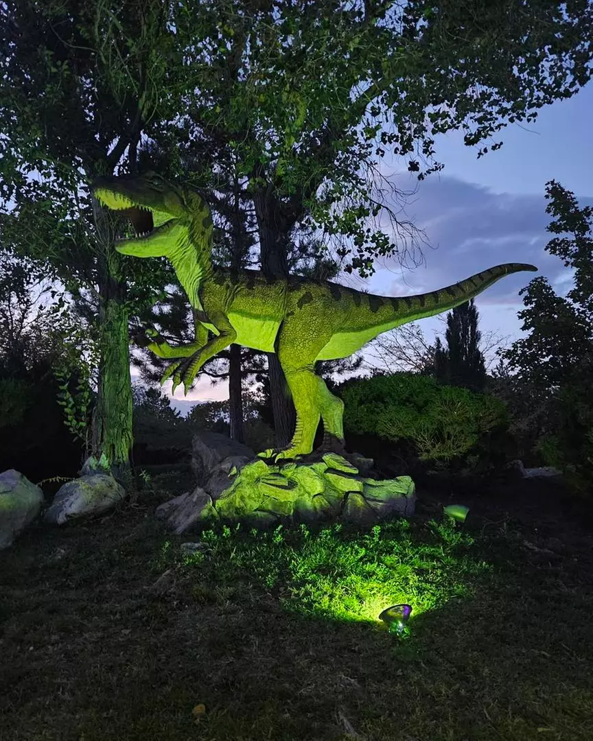 Admission to the Annual Dinos in the Dark Halloween Event; For All Age