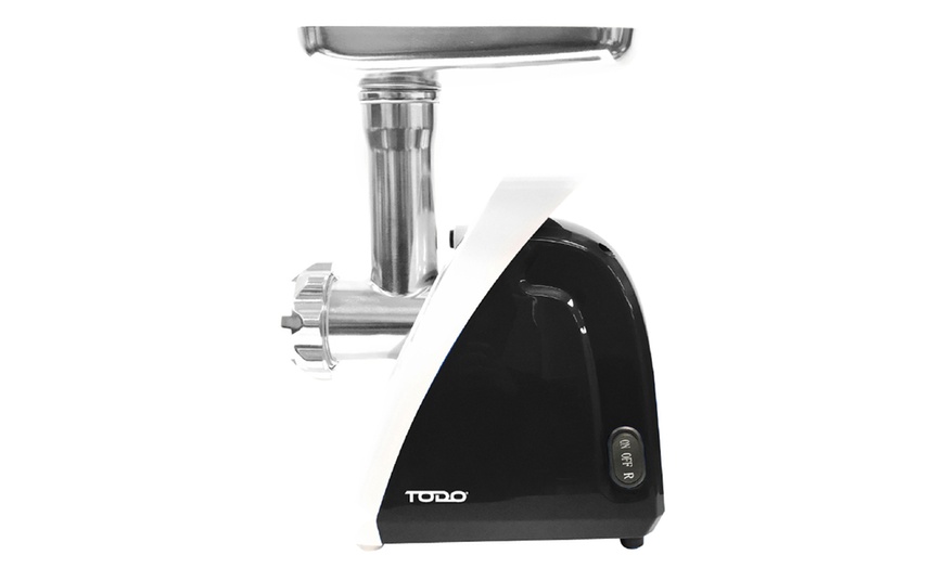 Image 3: TODO Electric Meat Grinder Sausage Maker Mince 800W