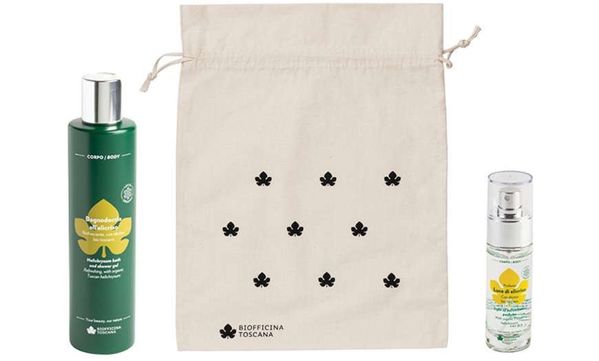 Image 4: Kit corpo Biofficina Toscana: Melograno, Elicriso o Olivello Spinoso  