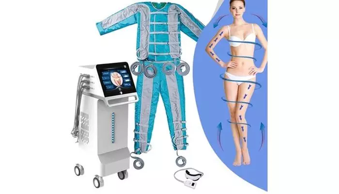 Lymphdrainage im Kompressionsanzug bei Shape Angel in Hannover