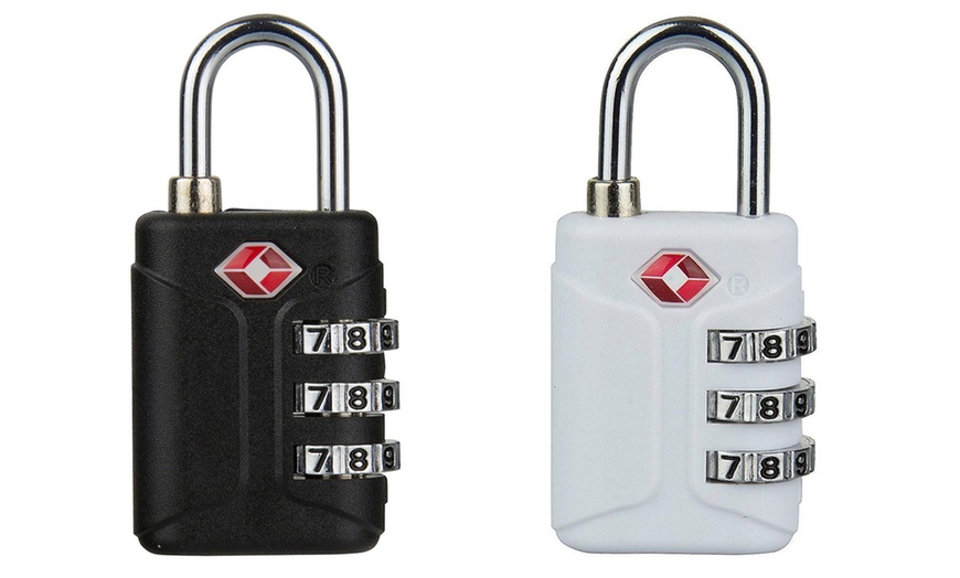 Image 1: TSA Combination Padlock