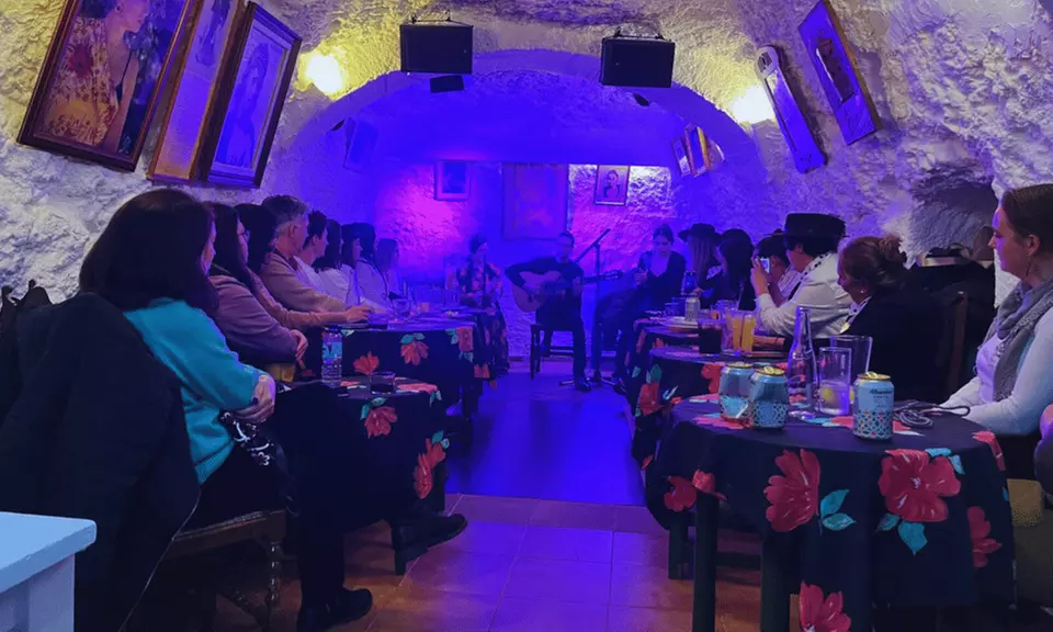 Entrada a show flamenco para 2 en el Sacromonte de Granada con bebida