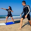 Image 1: Surfing Lesson w/ Go-Pro Video Package for One, Two, or Four